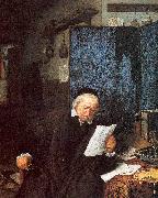 Ostade, Adriaen van Lawyer in his Study oil on canvas